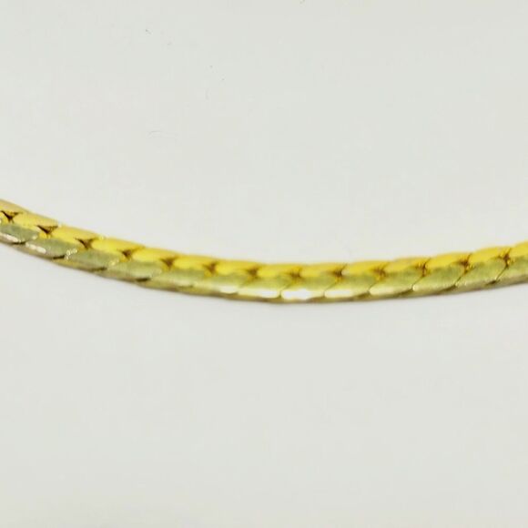 Vintage GIORGIO BRUTINI Gold Tone Tie Chain (2 1/2" x 2 1/2") #1281 - Picture 3 of 5